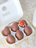 Box of 6 Medium Easter Eggs (LIMITED) - Co Chocolat - Finally, Truly Healthy Chocolates