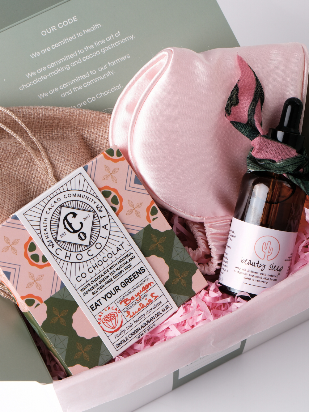 Restful Retreat Set - Co Chocolat - Finally, Truly Healthy Chocolates