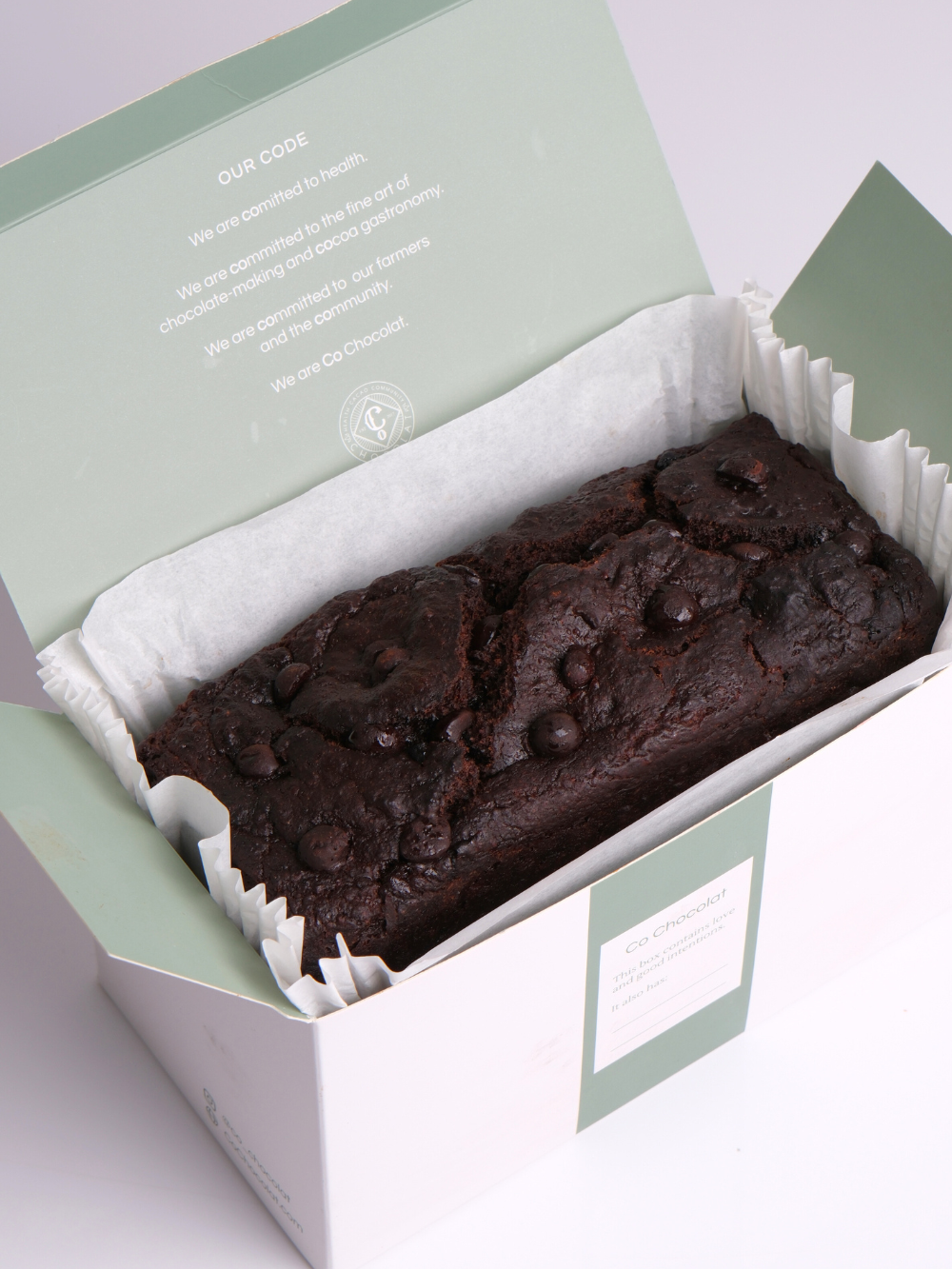 Banana Chocolate Cake - Gluten-Free, Refined Sugar-Free, Nut-Free, Diabetic-Friendly - Co Chocolat - Finally, Truly Healthy Chocolates