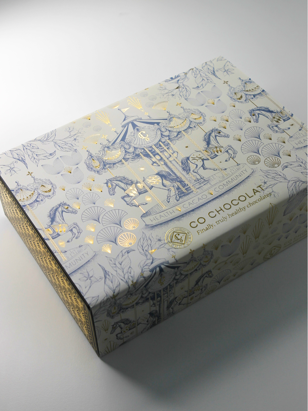 Glacial Art Deco Box