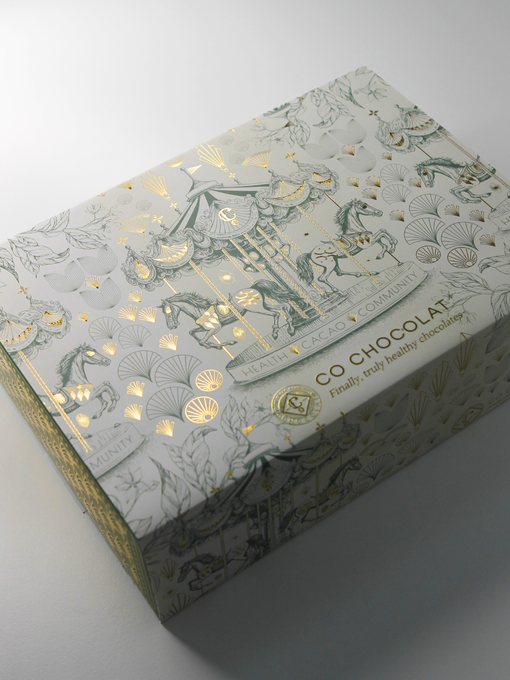 Glacial Art Deco Box
