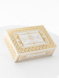 Art Deco Empty Box - White - Co Chocolat - Finally, Truly Healthy Chocolates