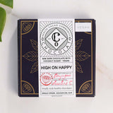 High on Happy 60 % Dark Chocolate with Coconut Sugar - Gluten-Free Chocolate Bar - Co Chocolat - Finally, Truly Healthy Chocolates