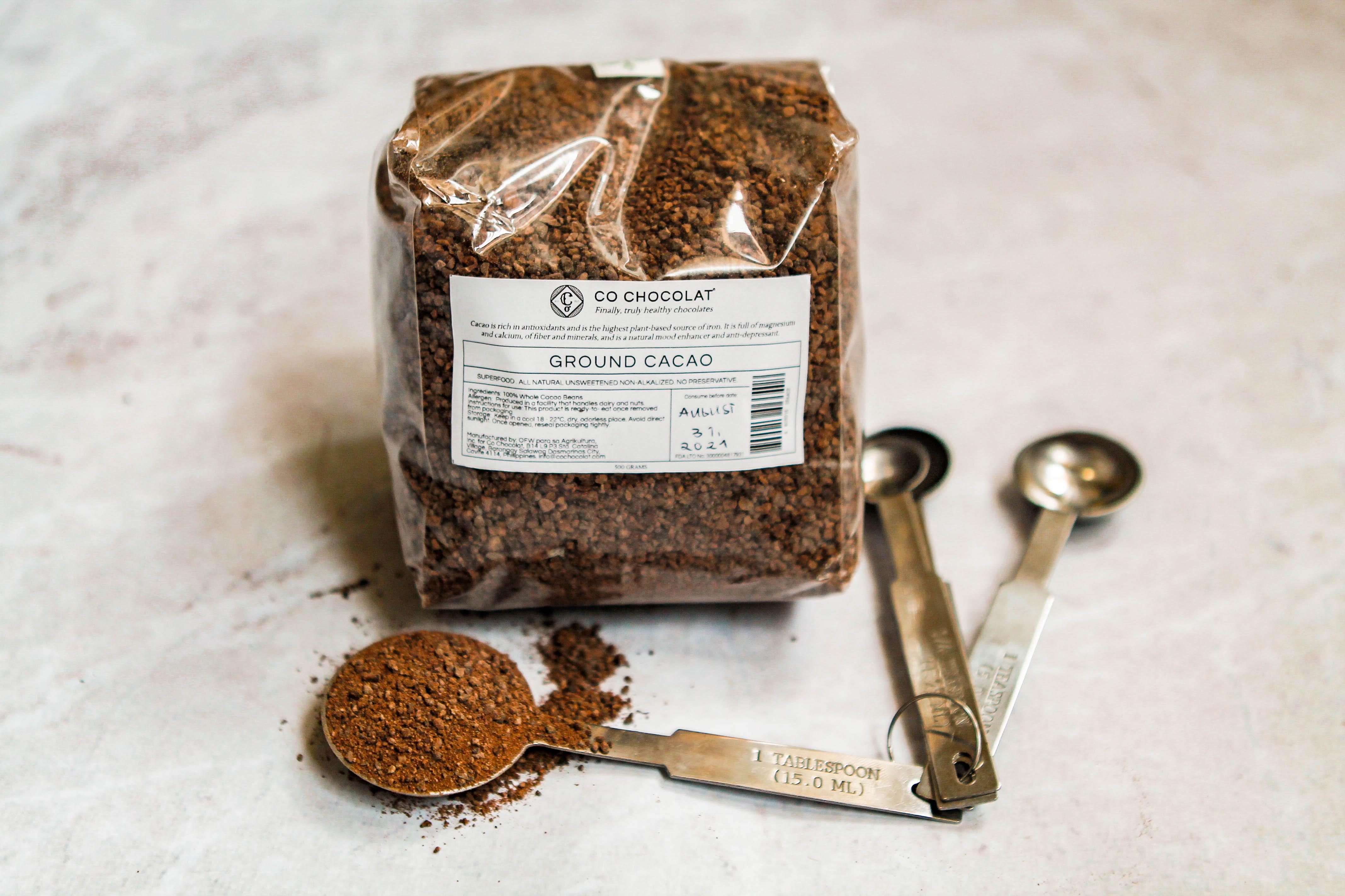 Ground Cacao - Gluten Free, Vegan, Sugar-Free, Nut-Free - Co Chocolat - Finally, Truly Healthy Chocolates