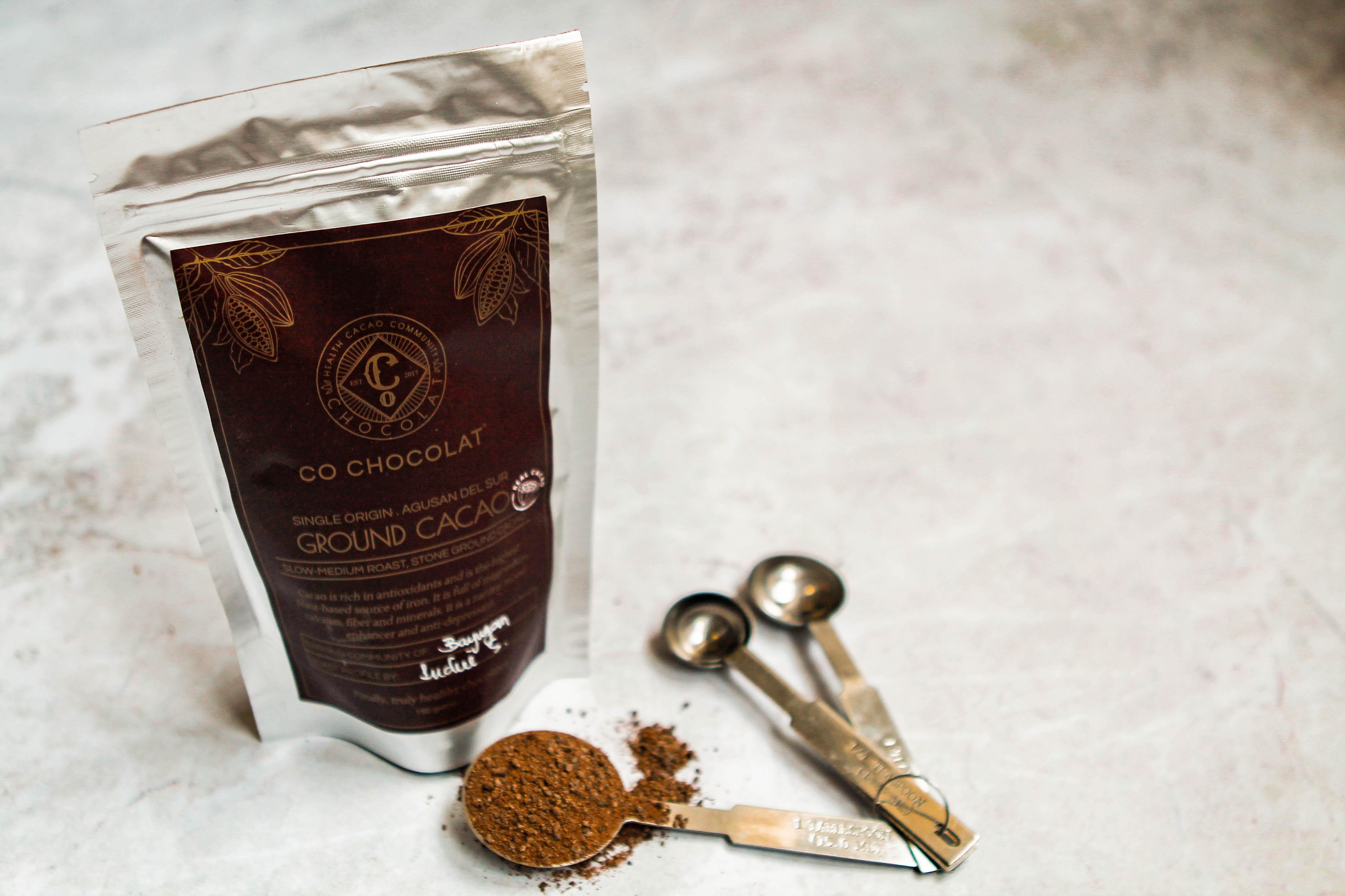 Ground Cacao - Gluten Free, Vegan, Sugar-Free, Nut-Free - Co Chocolat - Finally, Truly Healthy Chocolates