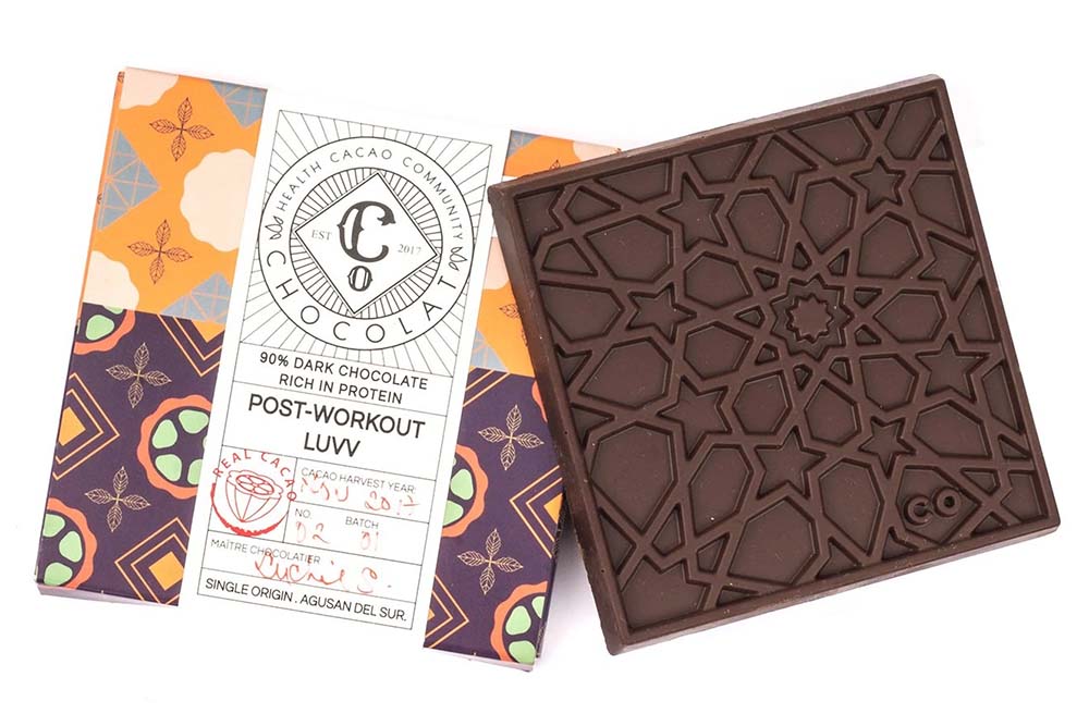 Post Workout Luvv - Co Chocolat - Finally, Truly Healthy Chocolates