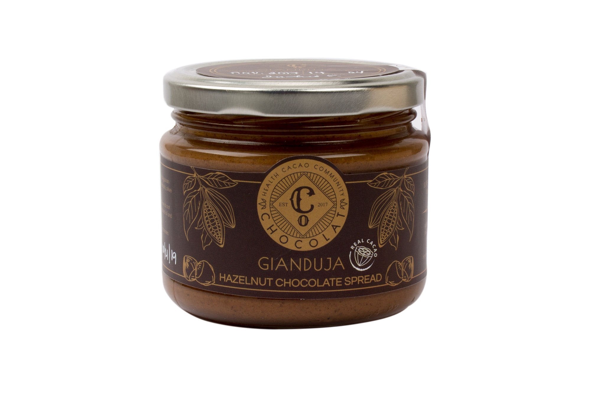 Hazelnut Gianduja Spread - Co Chocolat - Finally, Truly Healthy Chocolates