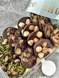 Fresh Chocolate Mendiants Tray - Sugar-Free, Gluten-Free, Vegan & With-Dairy options