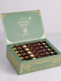 Chocolate Pieces in Art Deco Box