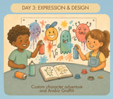 Expression & Design by Salwa Faour - Summer Camp (Warsan 3, Dubai)